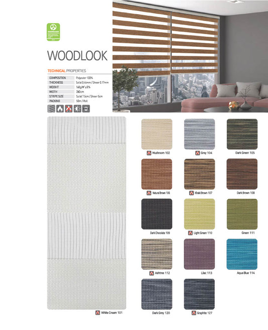 Combi Shade: Woodlook