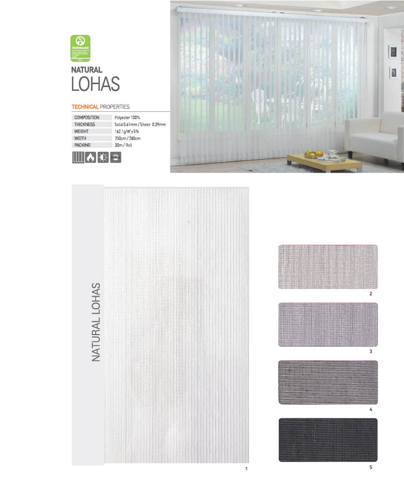 Persiana Lohas: Natural Lohas Shade