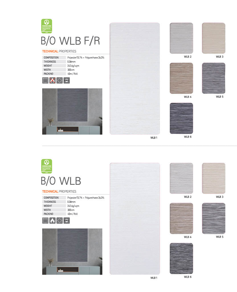 Roll Blind: B/O WLB