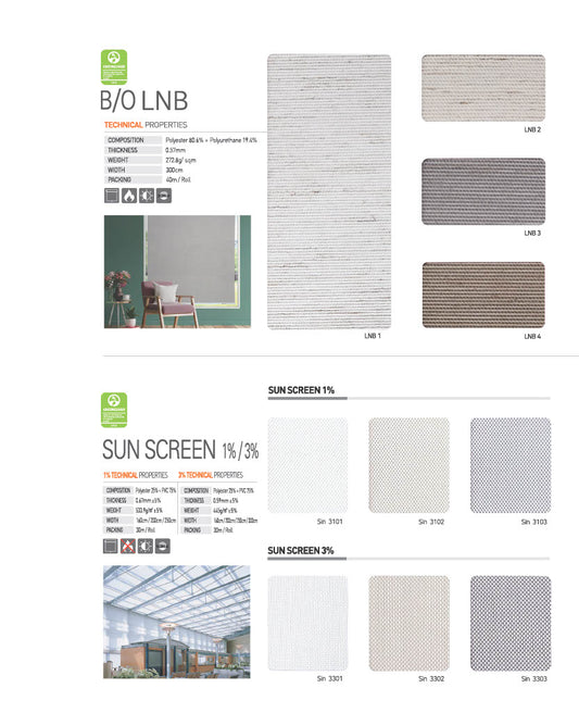 Roll Blind: B/O LNB