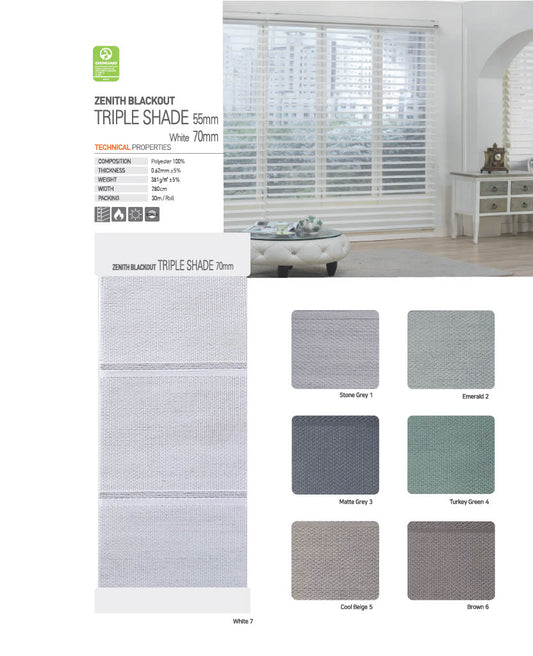 Zenith Blackout Triple Shade 55 mm