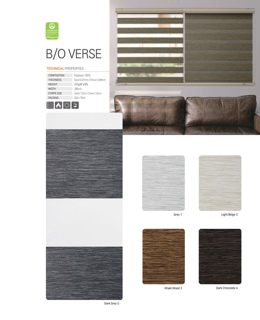 Combi Shade: B/O Verse