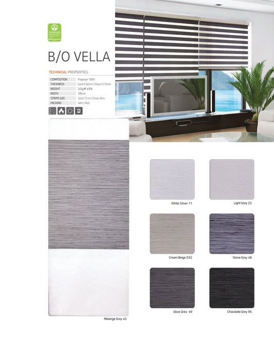 Combi Shade: B/O Vella